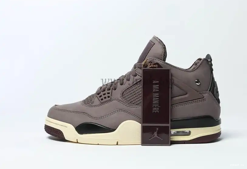 Ore MATERIALS TO 4 GOD Jordan Retro SHIP RETAIL Violet A Ma Maniére READY PK 0509